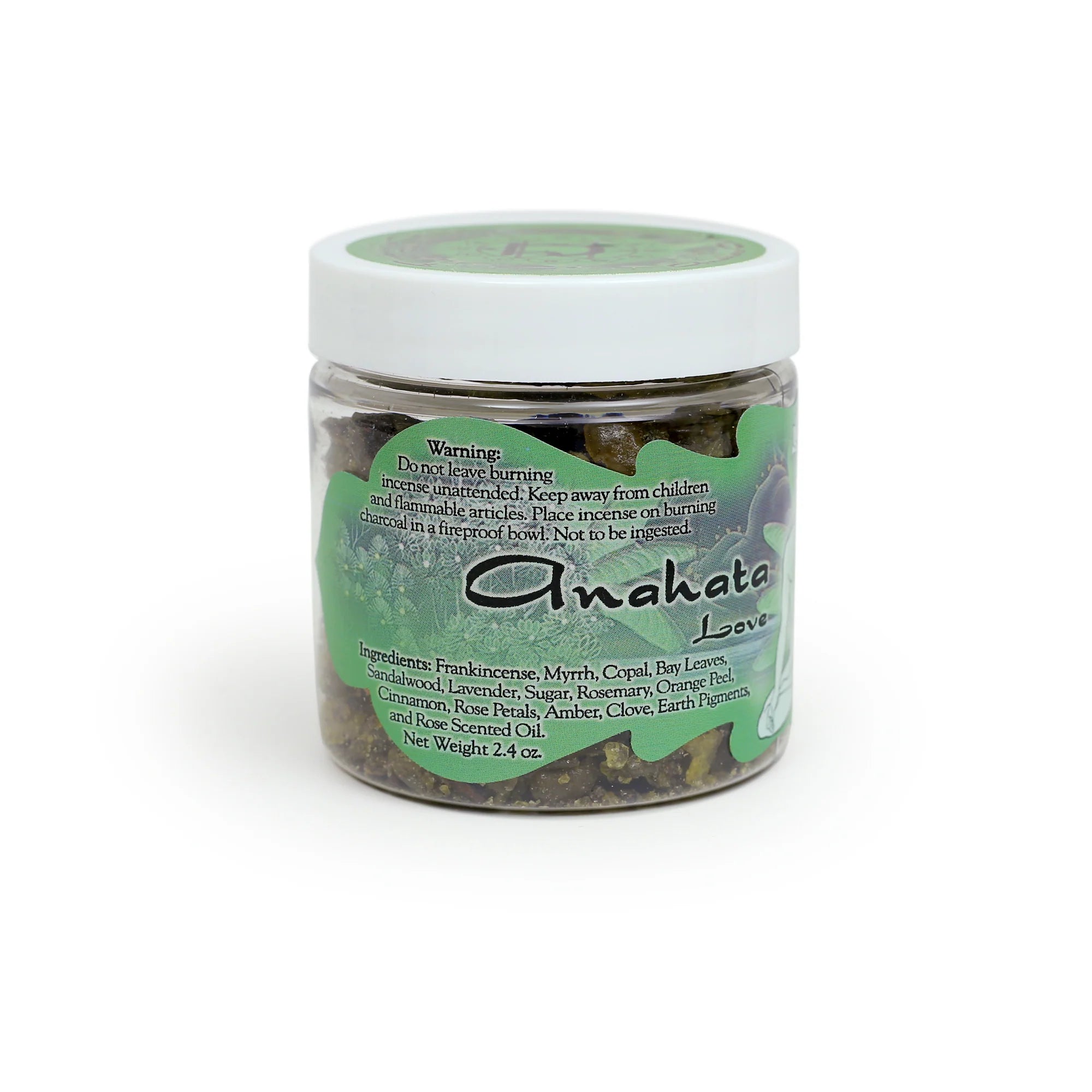 Heart Chakra Anahata Resin Incense  - Love + Sensitivity