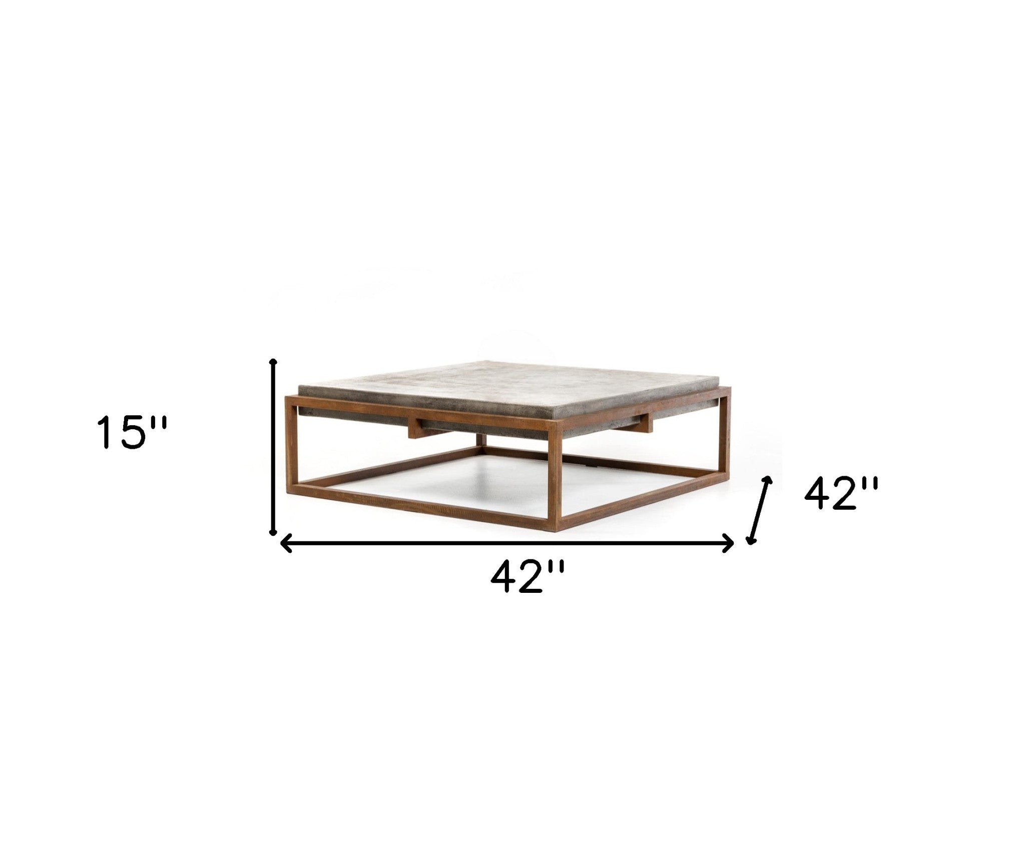 Urban Edge Concrete Coffee Table