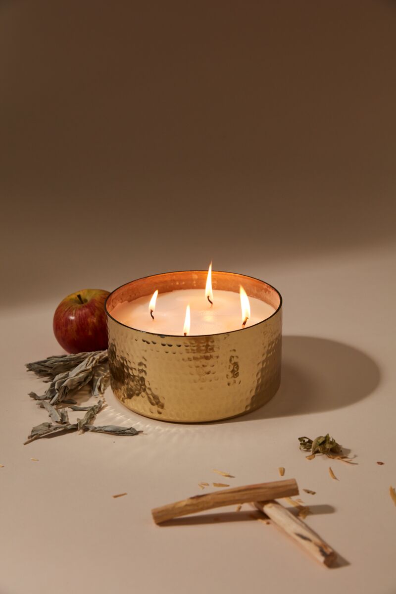 Hammered Ritual Candle