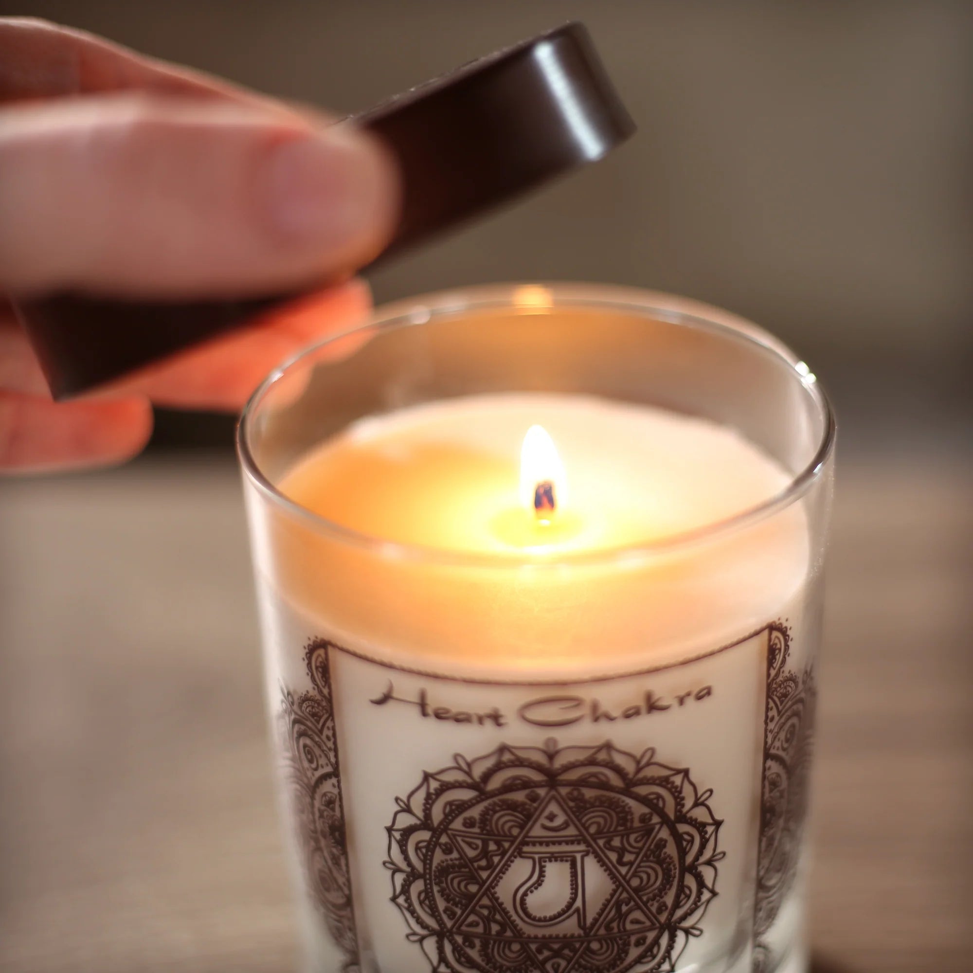 Heart Chakra Anahata Soy Candle | Love + Sensitivity