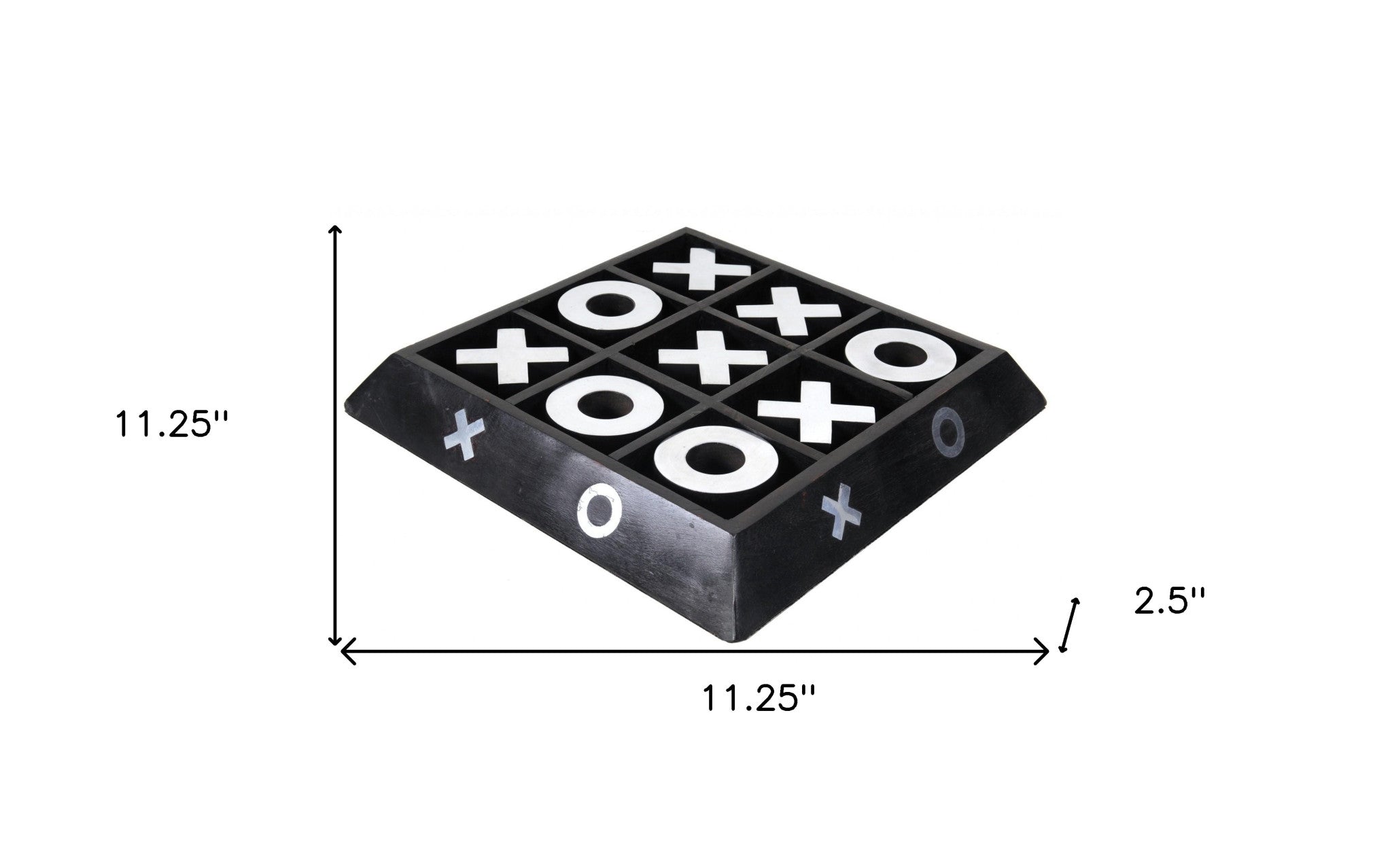 Tic Tac Toe Tabletop Game Sculpture