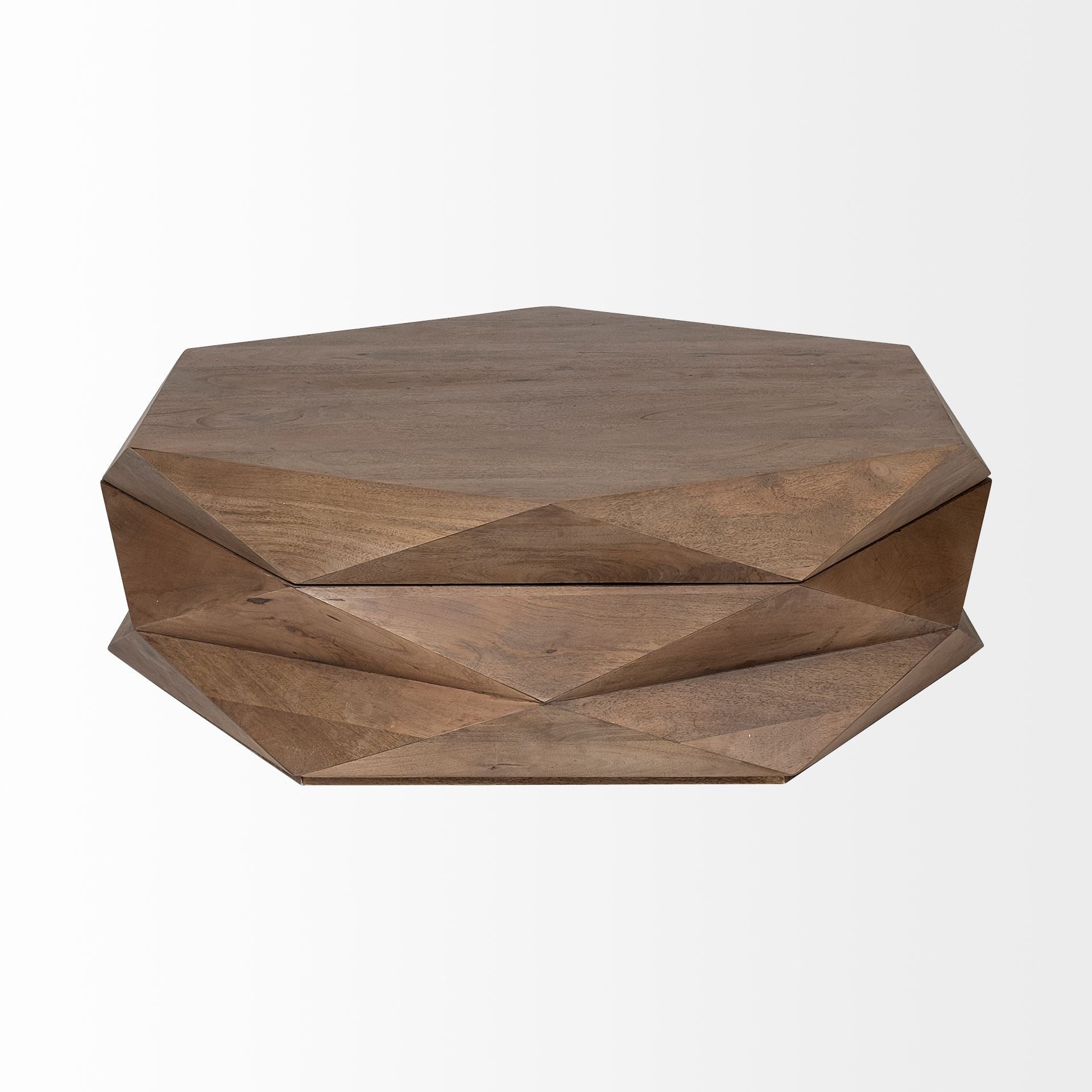 Winston Hexagon Coffee Table + Storage