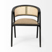 Regina Round Back Dining Chair Black