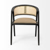 Regina Round Back Dining Chair Black