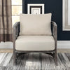 Demi Lune Accent Chair