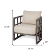 Demi Lune Accent Chair