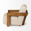 Nicholas Wood Frame Accent Chair