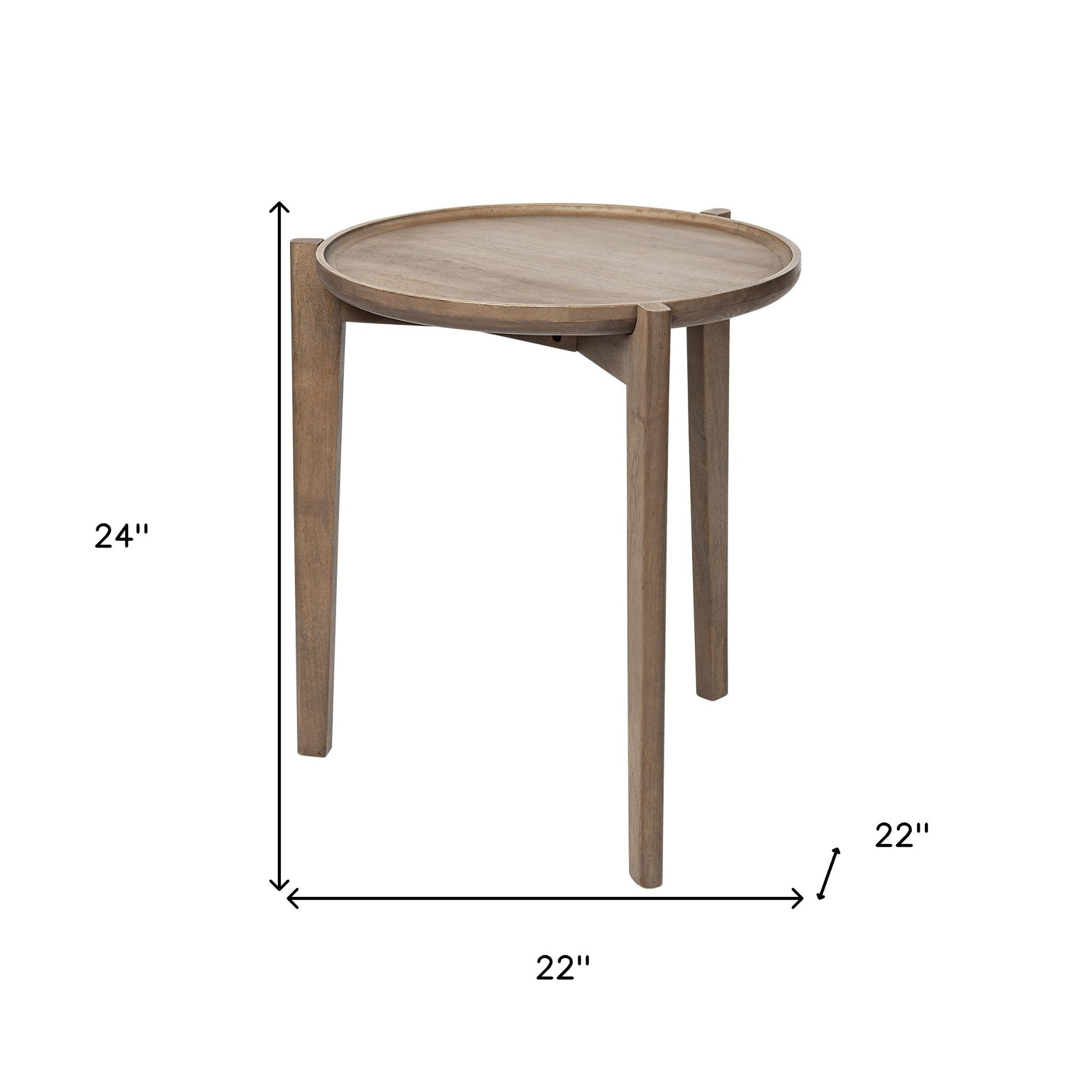 Mod Chic Circular End Table