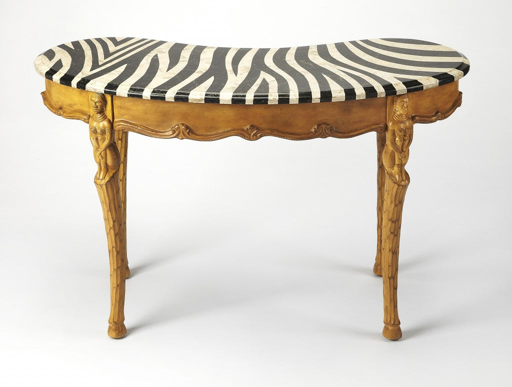 Exotic Zebra Laptop Writing Desk