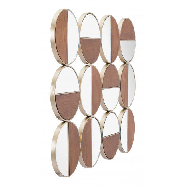 Contemporary Steel Framed Accent Mirror