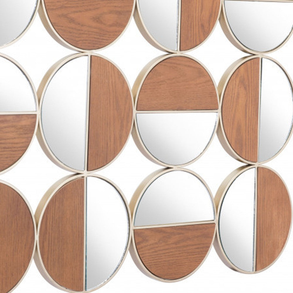 Contemporary Steel Framed Accent Mirror