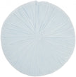 Periwinkle Tufted Round Throw Pillow