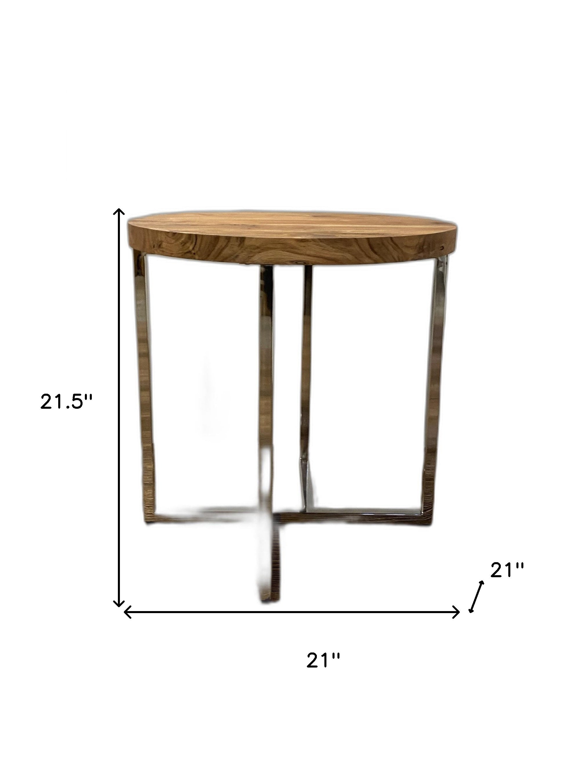 Maddix Rustic End Table