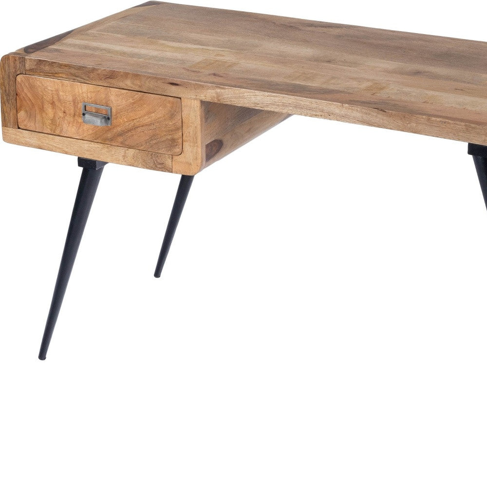 Forest Muse Wood Writing Desk