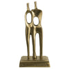 Regal Elegance Brass Figural Sculpture