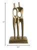 Regal Elegance Brass Figural Sculpture