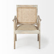 Wooden Chair With Cane Mesh Backrest