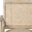 Wooden Chair With Cane Mesh Backrest