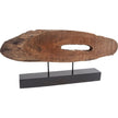 Biophilic Slice Wooden Sculpture