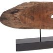 Biophilic Slice Wooden Sculpture