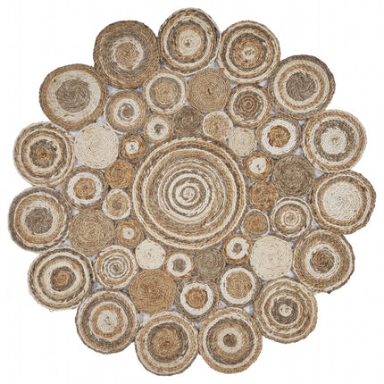 Aranya Intricate Round Area Rug