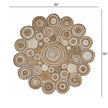 Aranya Intricate Round Area Rug