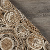 Daisy Geometric Boutique Jute Rug