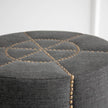 Grace + Lux Linen Ottoman