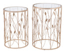 Radiant Leaves Set of Side Tables