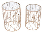 Radiant Leaves Set of Side Tables