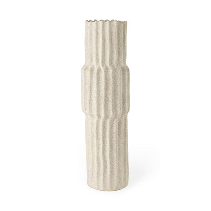 Jumbo Organic Textured Sand Vase