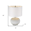 Fluted Ceramic Table Lamp