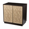 Jonesburg Sculptural Leaf Accent Storage Cabinet