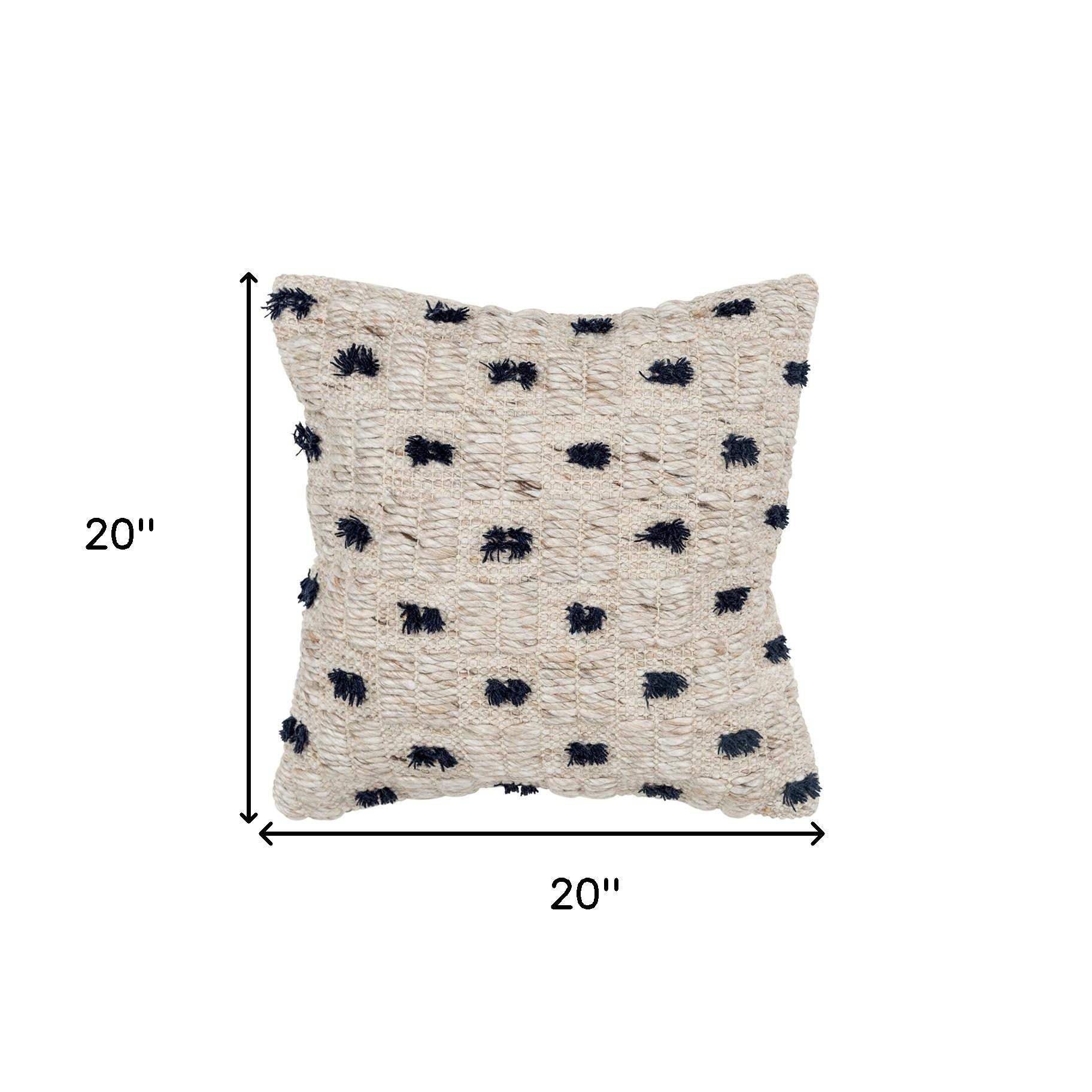 Dotted Modern Throw Pillow