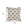 Dotted Modern Throw Pillow