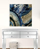 Deep Blue Wall Art Set of 3