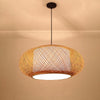 Bamboo Open Weave Hanging Ceiling Light