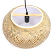 Bamboo Open Weave Hanging Ceiling Light