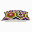 Retro Dream Cotton Zippered Throw Pillow