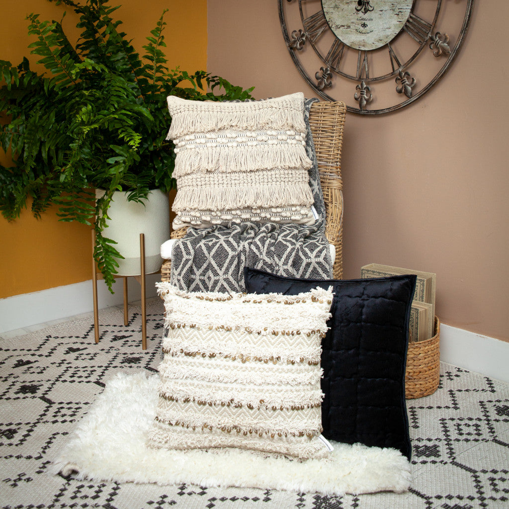 Grayson Geometric Woven Throw Blanket