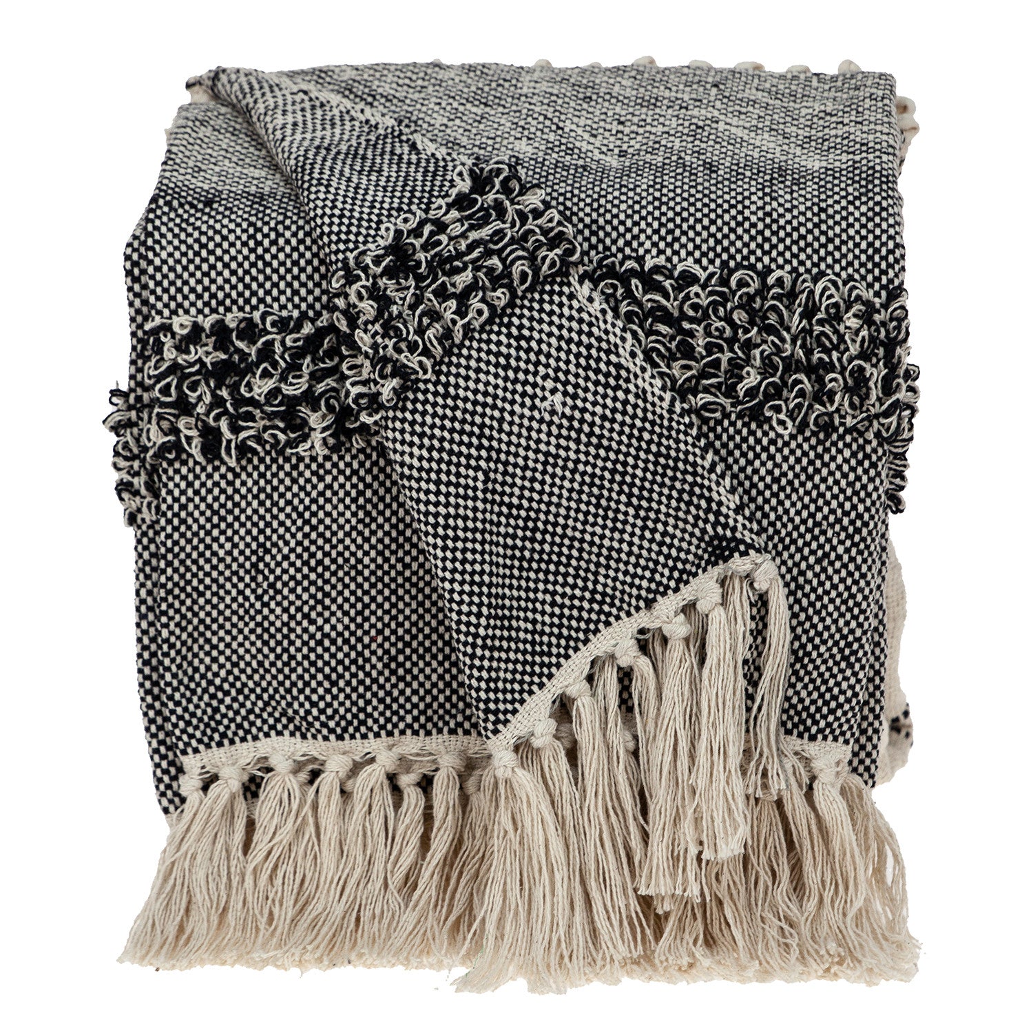 Earthy Elegance Woven Throw Blanket