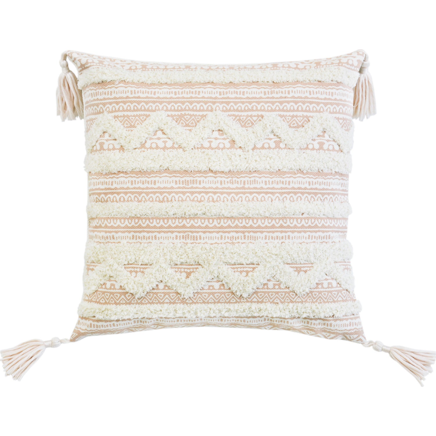 Gracie Geometric Zippered Throw Pillow