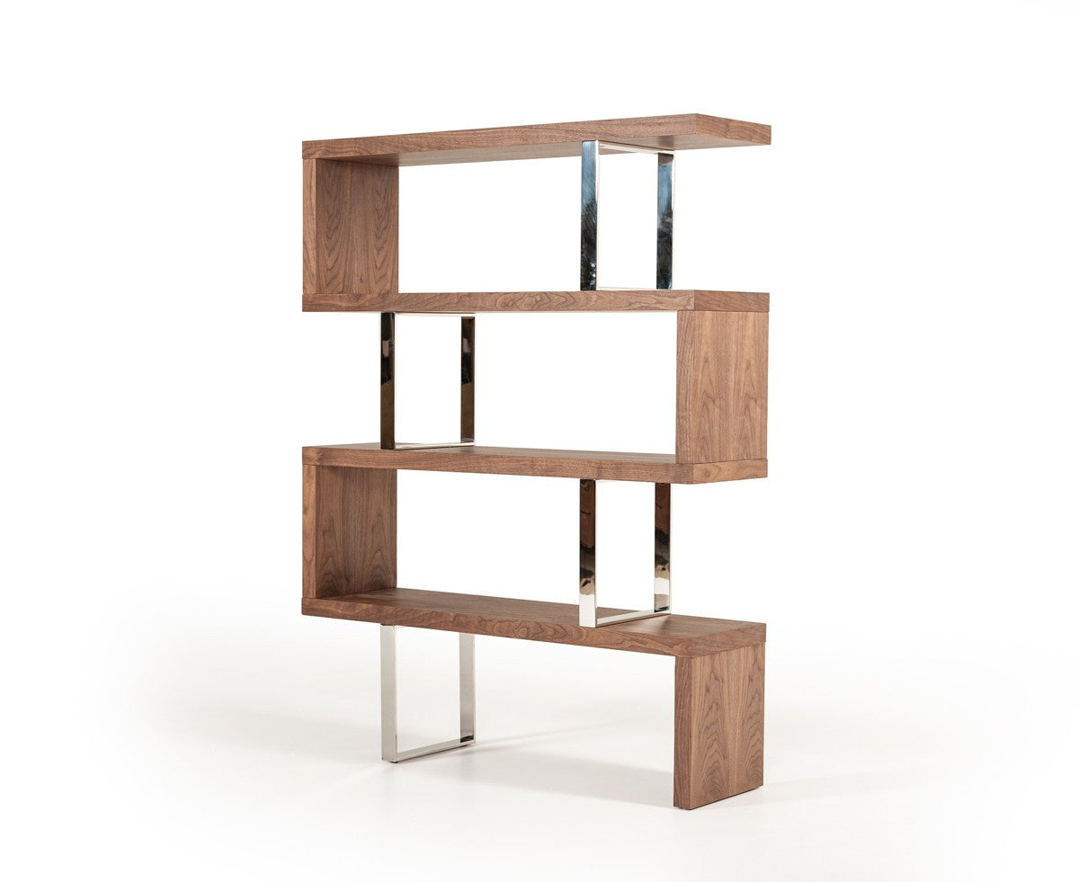 Zig Zag Modern Bookcase