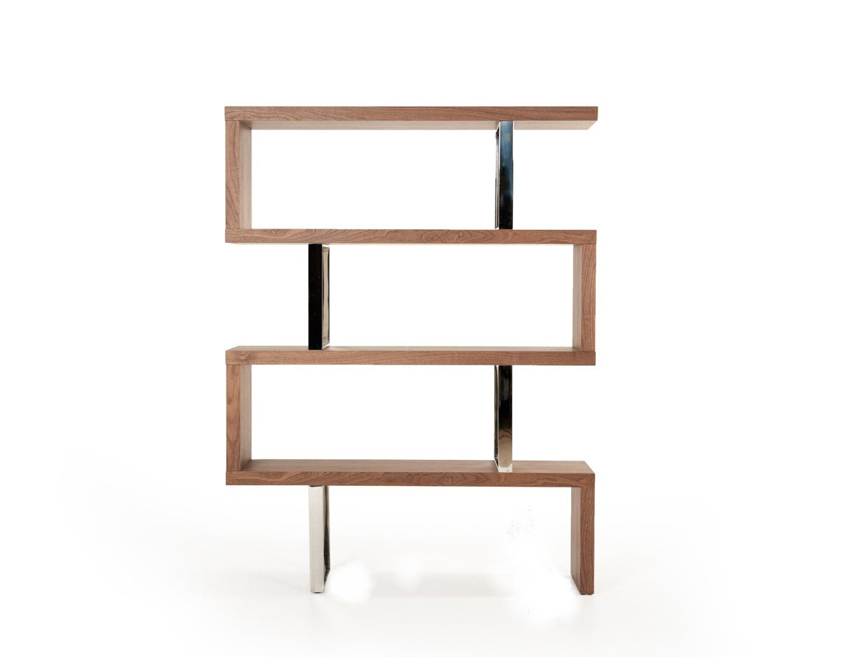 Zig Zag Modern Bookcase