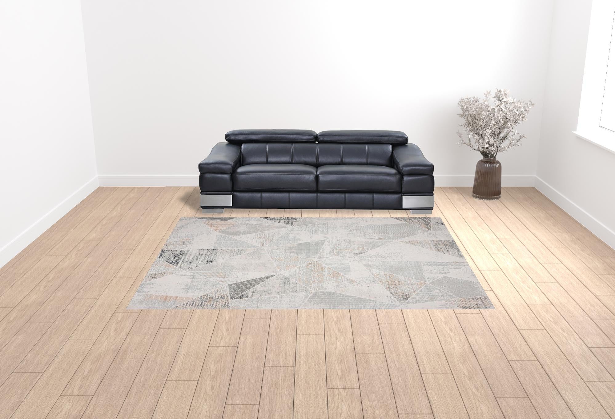 Trina Geometric Area Rug 9 X 12'