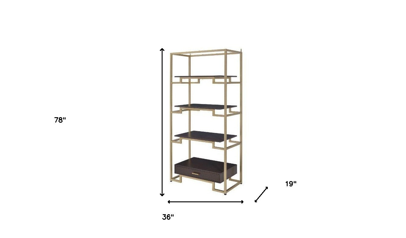 Maximus Four Tier Bookcase