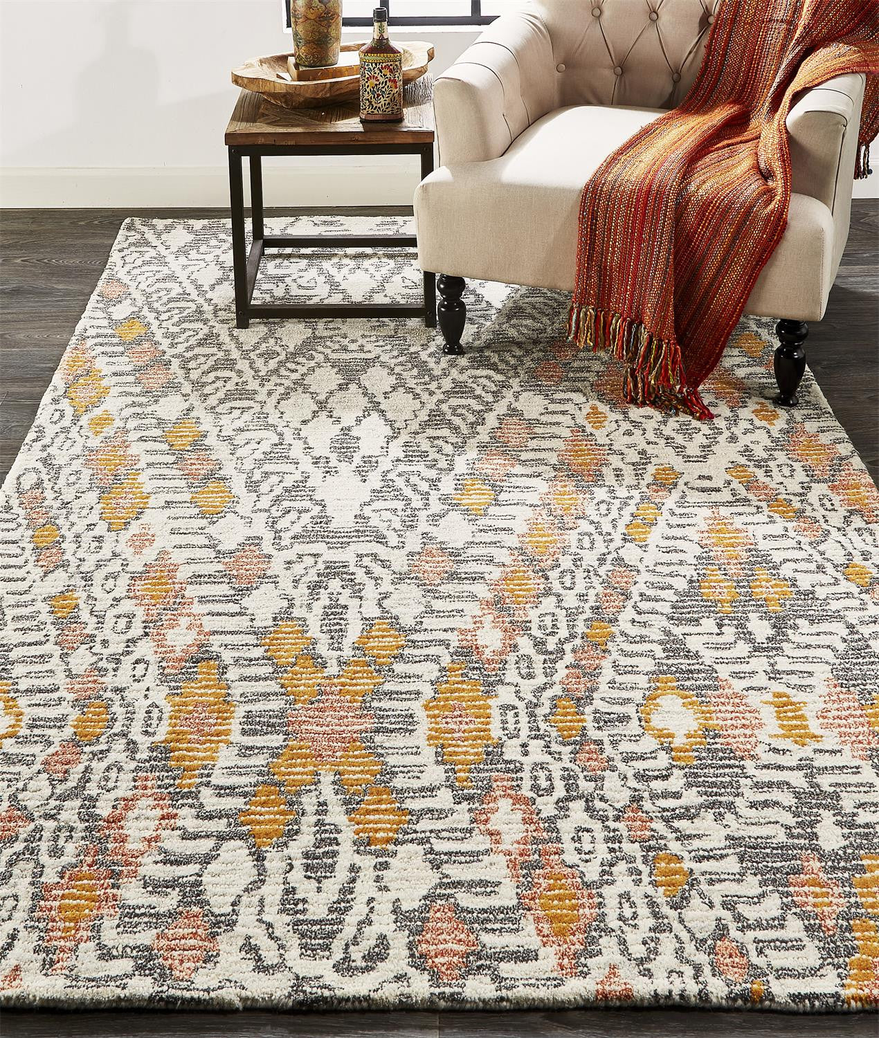 Thiago Wool Area Rug 10' X 13'