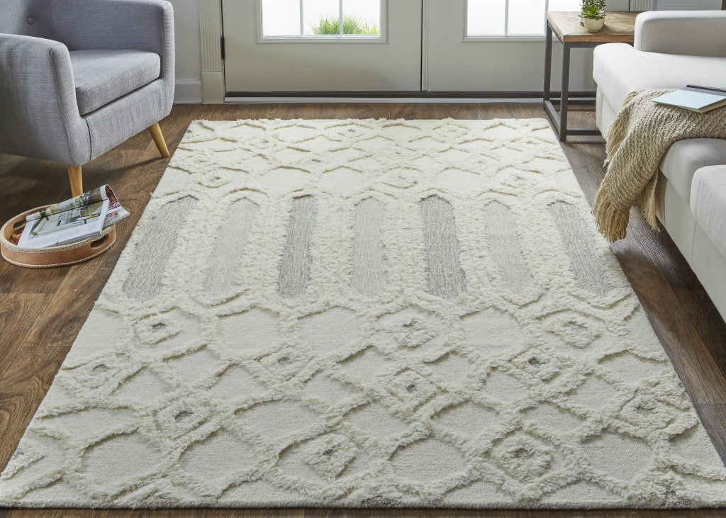 Lucca Tufted Handmade Area Rug 9' X 12'