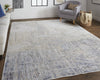 Ivan Abstract Distressed Area Rug 10' X 13'