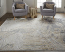 Ivan Abstract Distressed Area Rug 10' X 13'